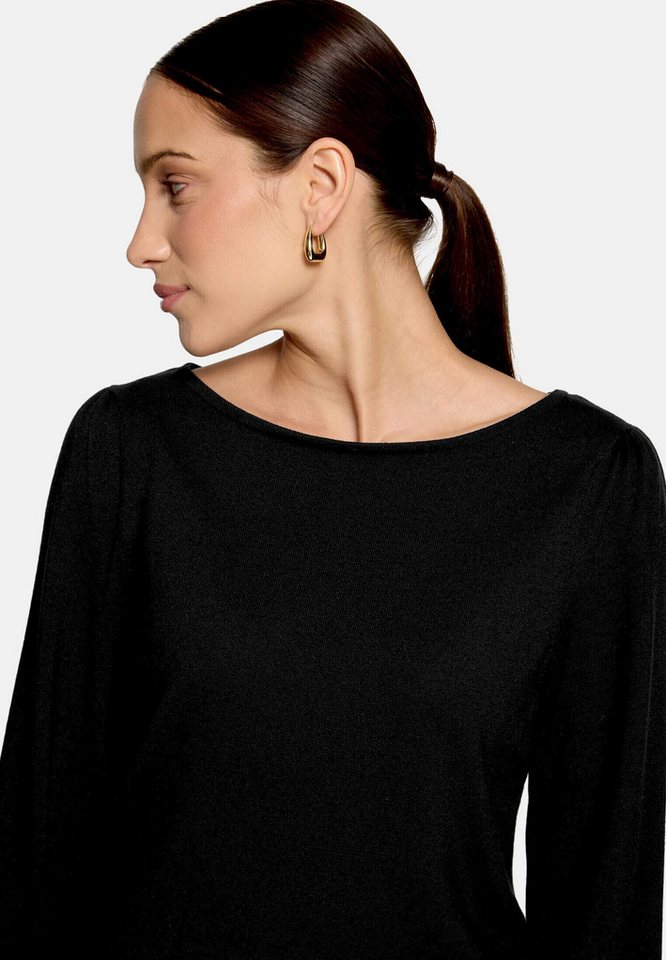 Zero Strickpullover Damen langarm (1-tlg) Struktur – Bild 4 von 5