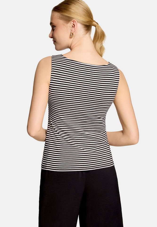 Zero Tanktop Damen Shirt mit U-Boot-Ausschnitt Material – Bild 3 von 5
