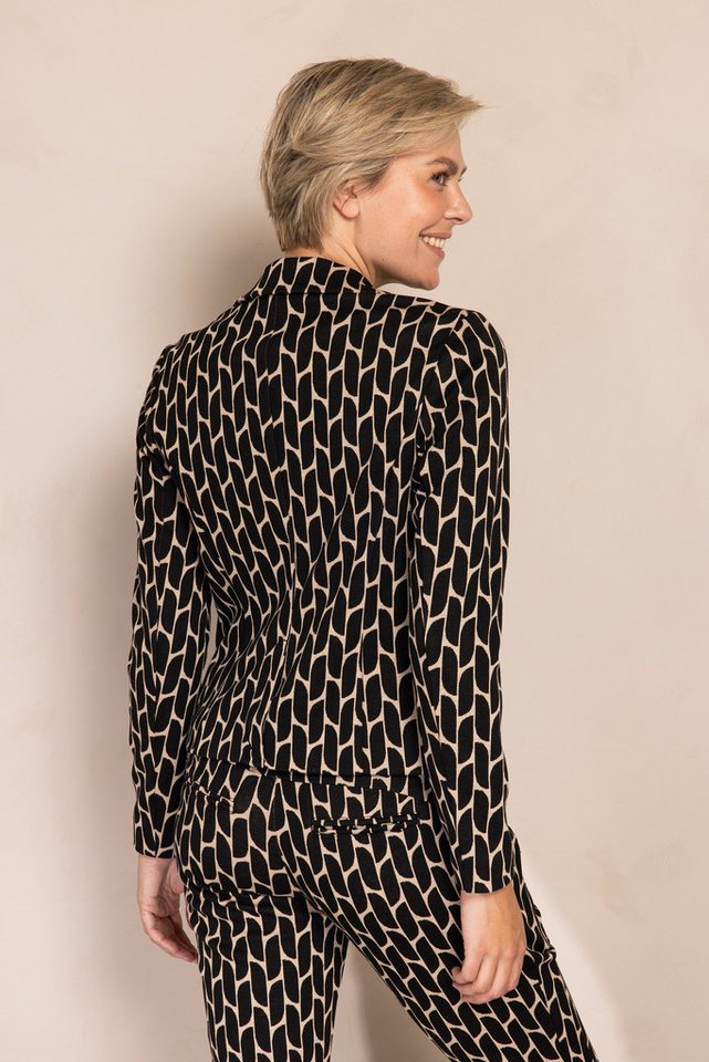 Zhrill Kurzblazer BETSY modern, taillierte Passform, aus Baumwollmischung, 1-Knopf-Form – Bild 2 von 4