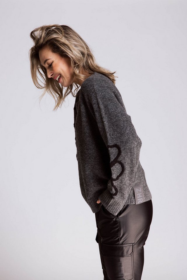 Zhrill Strickpullover ZHLUANA FLOWER – Bild 2 von 5