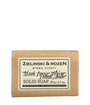 Zielinski & Rozen Black Pepper, Vetiver, Neroli, Amber Stückseife · 75 g