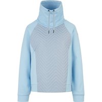 ZIENER Damen Kapuzensweat JAORA lady (underlayer), Größe 36 in Blau