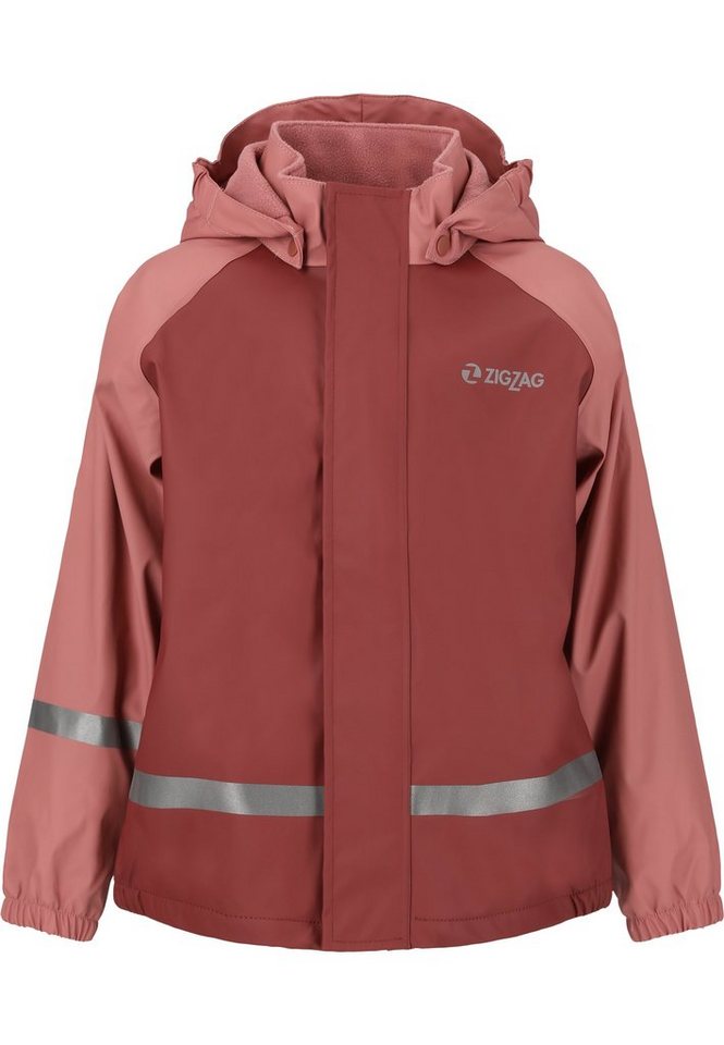 ZIGZAG Regenanzug Augus (2-tlg), mit wärmendem Fleece-Futter – Bild 5 von 5