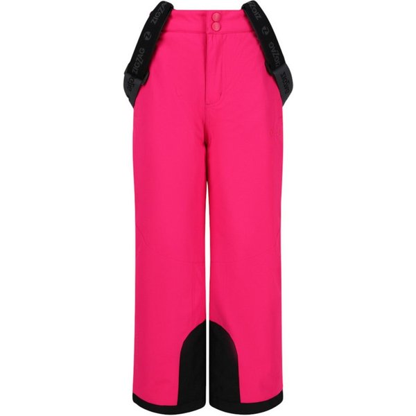 ZIGZAG Skihose ProvoW-PRO 10.000 (wasserdicht, atmungsaktiv, Schneefang) pink Kinder