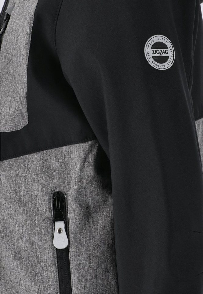 ZIGZAG Softshelljacke Tarzan mit getapten Nähten – Bild 3 von 3