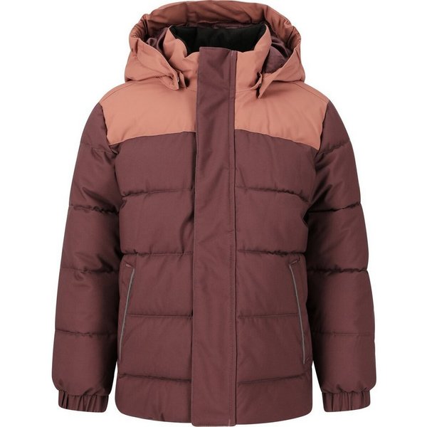 ZIGZAG Winterjacke Esra Puffer Jacket (wasserdicht, winddicht, warm wattiert) burgundrot