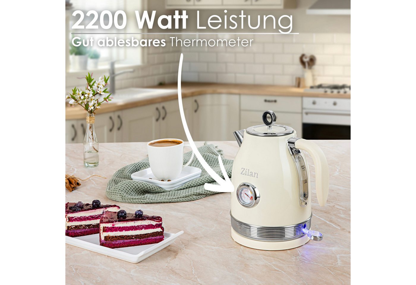 Zilan Wasserkocher ZLN-1184 – Bild 3 von 5
