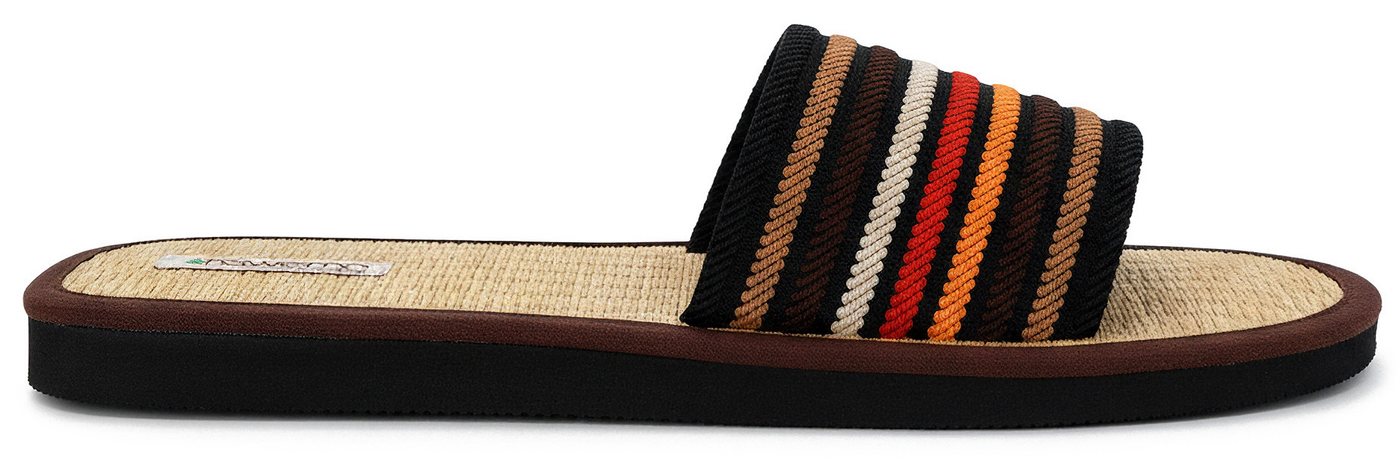 Nawemo Zimtlatschen Nawemo "Brown-Strap" Slipper – Bild 2 von 5