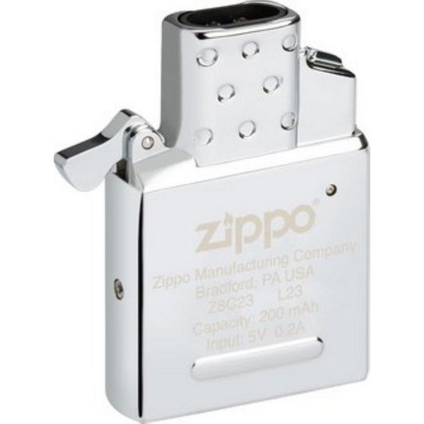 Zippo Feuerzeug Einsatz Double Arc Insert mit USB-C Anschluss, Double Arc Insert