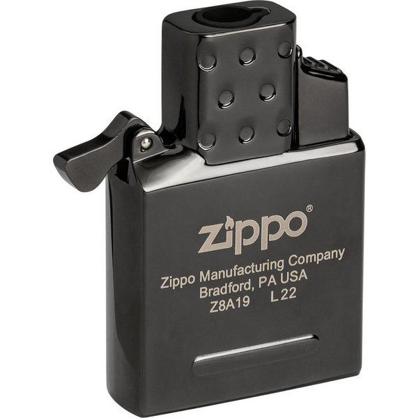Zippo Feuerzeug Wechseleinsatz black Jet Einsatz schwarz Single Flame, Das Original von Zippo - Neuheit 2025