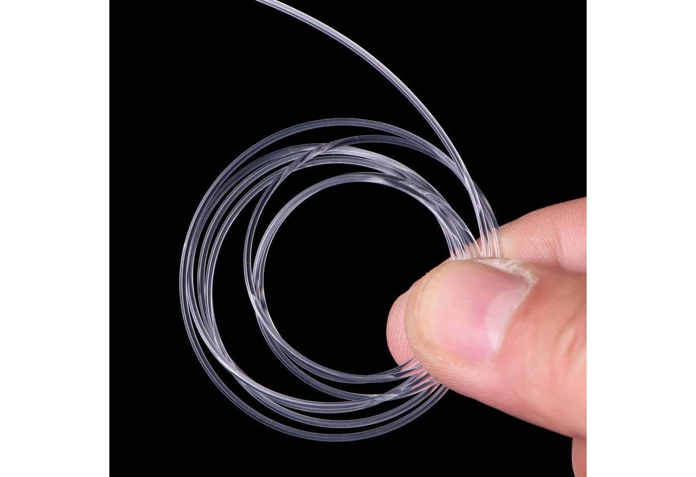 Zite Angelschnur Fluorocarbon Vorfachschnur 1,00mm, 58kg für Kunstköder-Angeln – Bild 2 von 5
