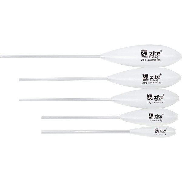 Zite Sbirolino Spirolino-Posen, (Sortiment Schwimmend 5-25g, 5-St), TOP MIT FORELLENPASTE