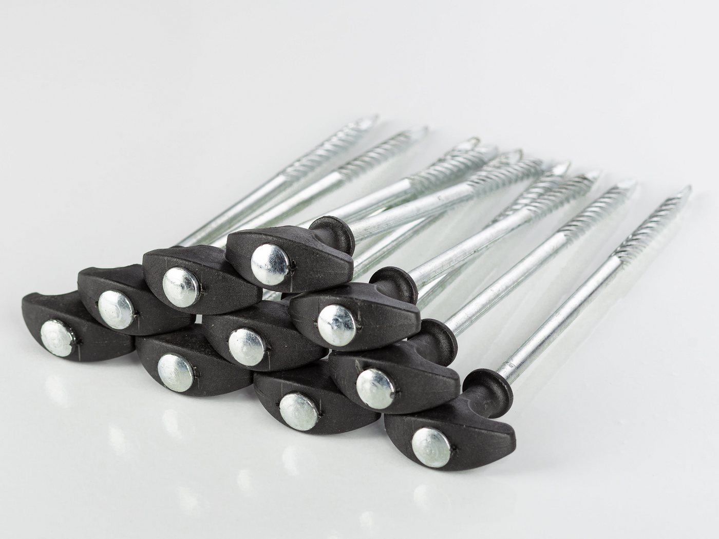 Zite Zelthering T-Pegs, (Set mit Tasche, 10-St), für schnellen Halt, egal wo – Bild 4 von 5