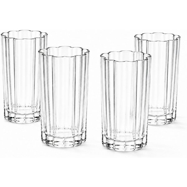 Zoha Glas Trinkgläser Set, Wasserglas BPA-frei, Wasser & Saft, spülmaschinenfest, 12-tlg., 4-teilig, 8-teilig, 12-teilig
