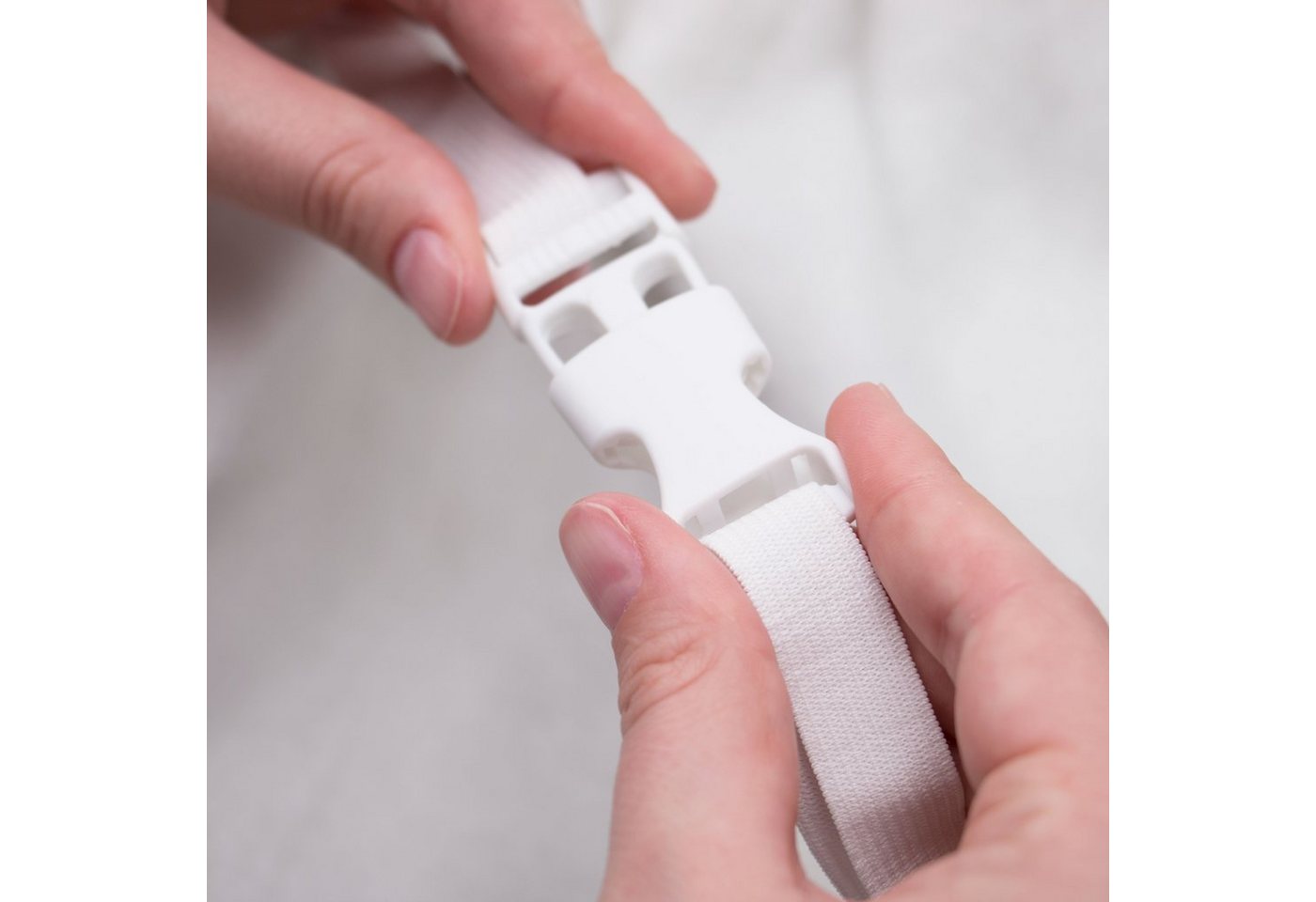 ZOLLNER Bügelbrettbezug, 100% Baumwolle, Schnappverschluss, 3mm dicker Fleece und Formschaum – Bild 4 von 5