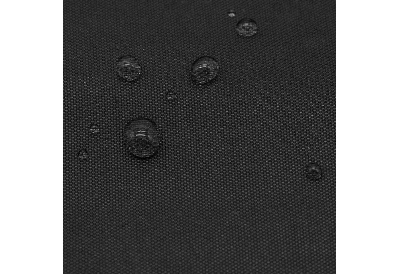 ZOLLNER Duschvorhang Breite 180 cm (Set), 100% Polyester, Anti-Schimmel-Effekt – Bild 4 von 5