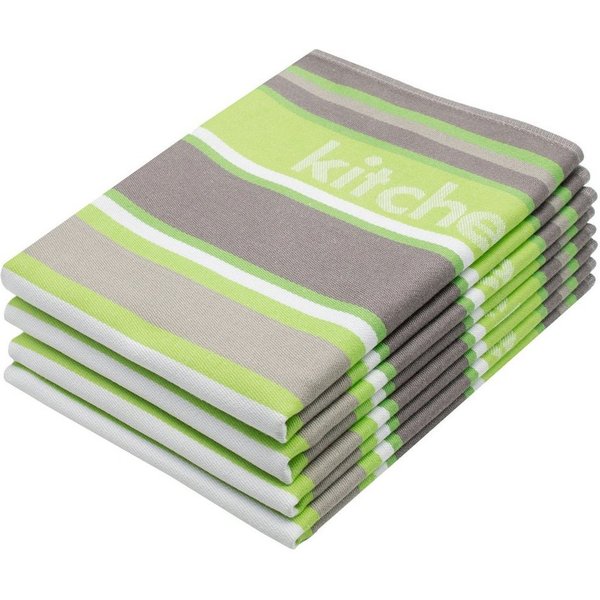 ZOLLNER Geschirrtuch, (Spar-Set, 4-tlg), 50 x 70 cm, 100% Baumwolle, vom Hotelwäschespezialisten