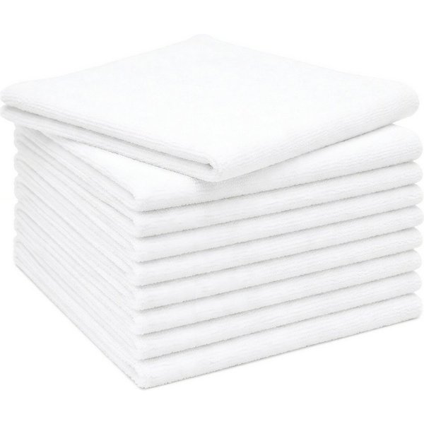 ZOLLNER Geschirrtuch, (Spar-Set, 10-tlg), 32 x 32 cm, 80% Polyester, 20% Polyamid, vom Hotelwäschespezialisten