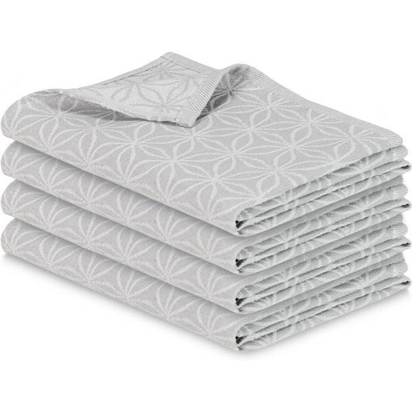 ZOLLNER Geschirrtuch, (Spar-Set, 4-tlg), 50 x 70 cm, 100% Baumwolle, vom Hotelwäschespezialisten