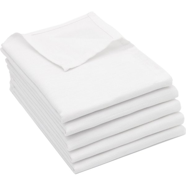 ZOLLNER Geschirrtuch, (Spar-Set, 5-tlg), 50 x 70 cm, 100% Baumwolle, vom Hotelwäschespezialisten
