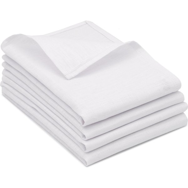ZOLLNER Geschirrtuch, (Spar-Set, 4-tlg), 50 x 70 cm, 100% Leinen, vom Hotelwäschespezialisten