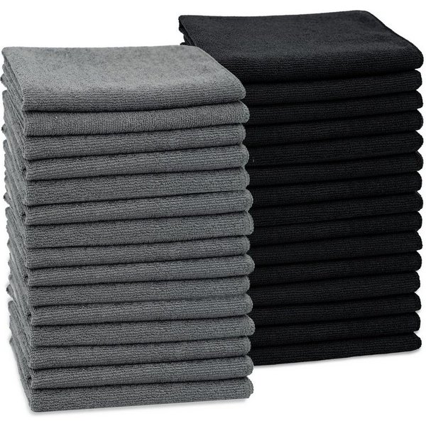 ZOLLNER Geschirrtuch, (Spar-Set, 30-tlg), 32 x 32 cm, 80% Polyester, 20% Polyamid, vom Hotelwäschespezialisten
