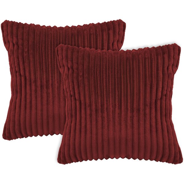 ZOLLNER Kissenbezug, (2 Stück), 40 x 40 cm, 100% Polyester, vom Hotelwäschespezalisten