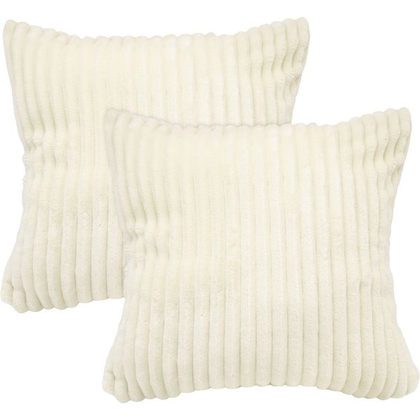 ZOLLNER Kissenbezug, (2 Stück), 40 x 40 cm, 100% Polyester, vom Hotelwäschespezalisten