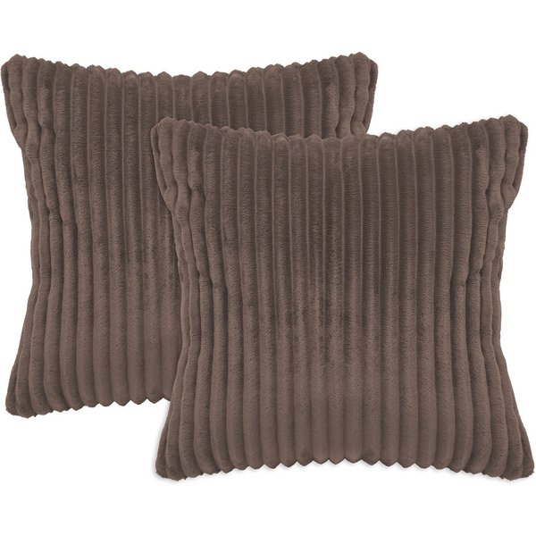 ZOLLNER Kissenbezug, (2 Stück), 40 x 40 cm, 100% Polyester, vom Hotelwäschespezalisten