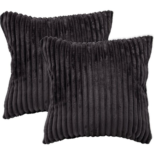 ZOLLNER Kissenbezug, (2 Stück), 40 x 40 cm, 100% Polyester, vom Hotelwäschespezalisten