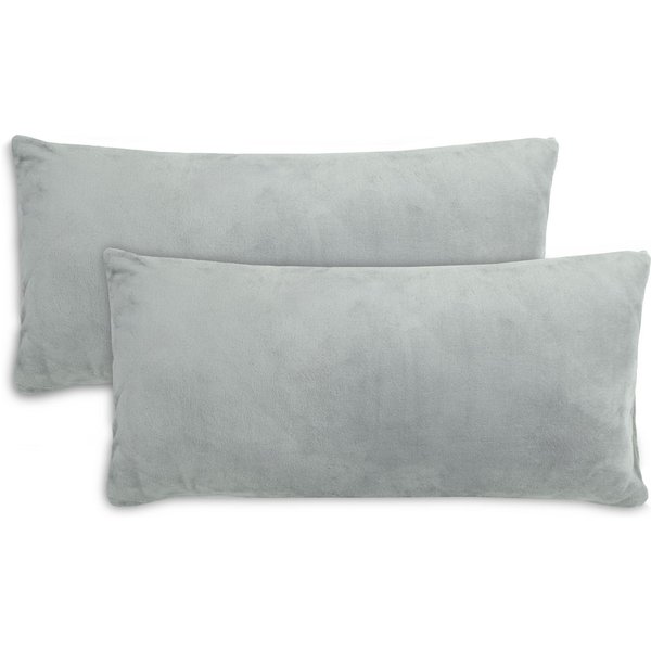 ZOLLNER Kissenbezug, (2 Stück), 40 x 80 cm, 100% Polyester, vom Hotelwäschespezalisten
