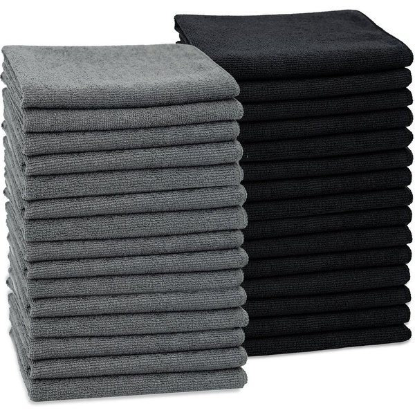 ZOLLNER Reinigungstücher (80% Polyester, 20% Polyamid, Spar-Set, 30-tlg., 80% Polyester, 20% Polyamid, 40x40 cm, vom Hotelwäschespezialisten)