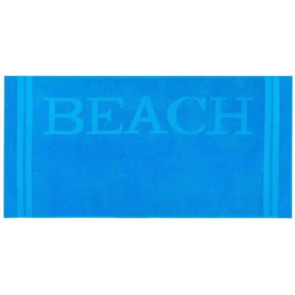 ZOLLNER Strandtuch, Mikrofaser (1-St), 100 x 200 cm, 100% Baumwolle