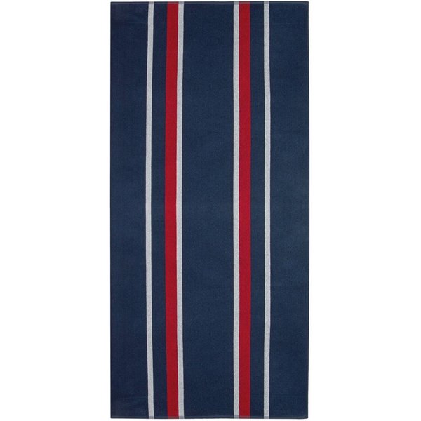 ZOLLNER Strandtuch, Glattvelours (1-St), 100 x 200 cm, 100% Baumwolle, XXL, vom Hotelwäschespezialisten