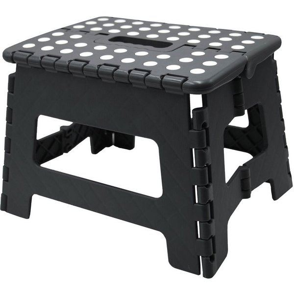 ZOLLNER Tritthocker, 100% Kunststoff, bis ca. 120 kg belastbar, Antirutschnoppen