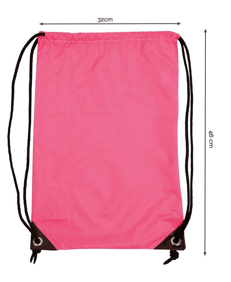ZOLLNER Turnbeutel, 100% Polyester, 32x46 cm, robust – Bild 4 von 5