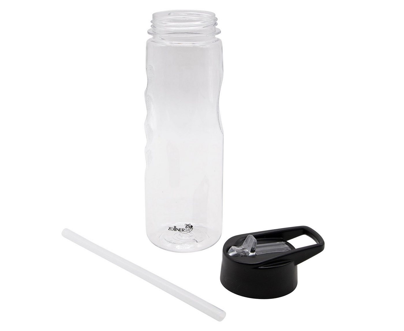 ZOLLNER24 Trinkflasche, BPA-frei, 650 ml, ausklappbares Mundstück mit Strohhalm – Bild 2 von 5
