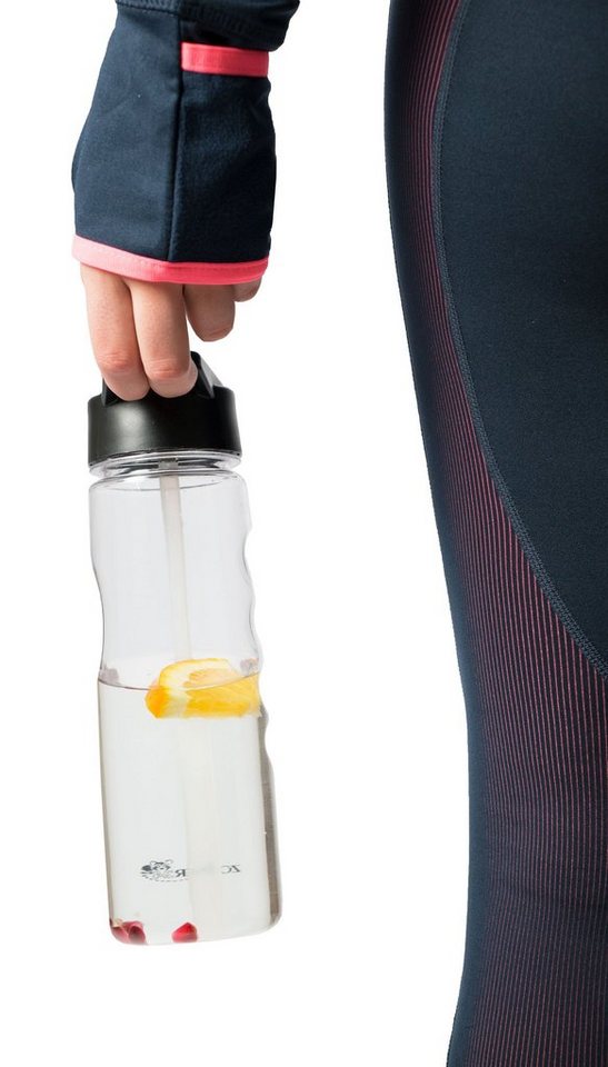 ZOLLNER24 Trinkflasche, BPA-frei, 650 ml, ausklappbares Mundstück mit Strohhalm – Bild 3 von 5
