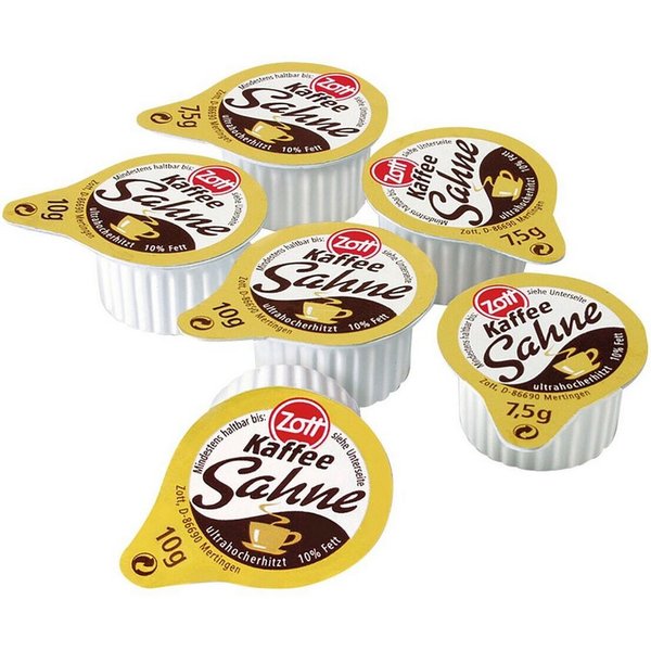Zott Milch Kaffeesahne 10% Fett, 240x10 g