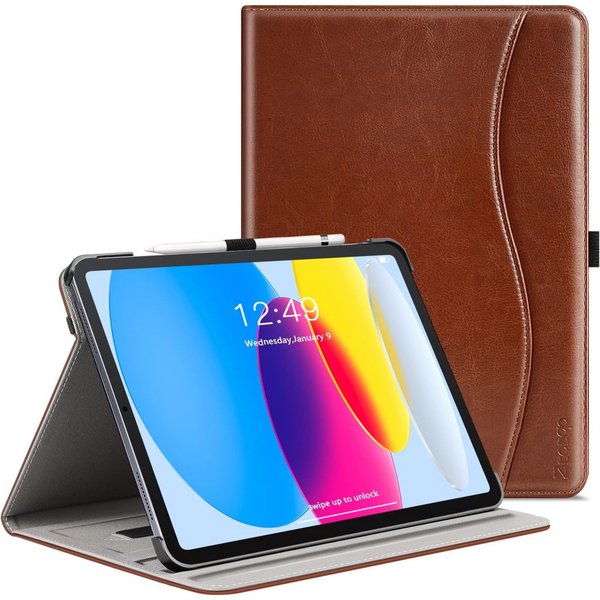 ZtotopCases Tablet-Hülle iPad 10. Gen. Hülle mit Standfunktion und magnetischem Verschluss 10,9 Zoll, Robuste iPad Hülle mit Standfunktion und Auto Sleep/Wake, 