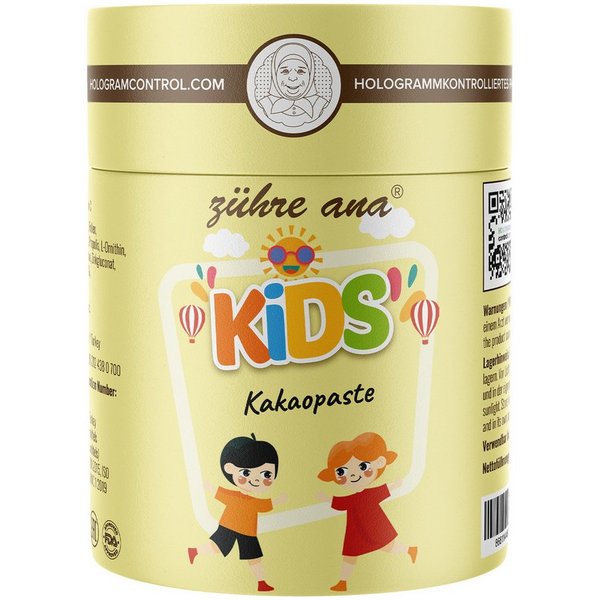 Zühre Ana® Kinder Kakao Paste-Gelée Royale, Melasse, Honig Multivitamin für Kinde Paste, 240 g, Kakaomasse für Kinder - Appetitverstärker Vitamine für Kinder