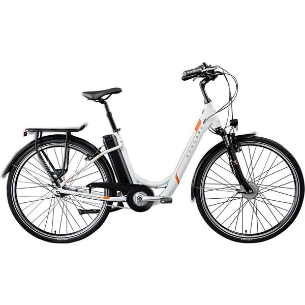 Zündapp E-Bike Cityrad Z517, 7 Gang Shimano, Nabenschaltung, Frontmotor, 531 Wh, Pedelec, Elektrofahrrad für Damen u. Herren