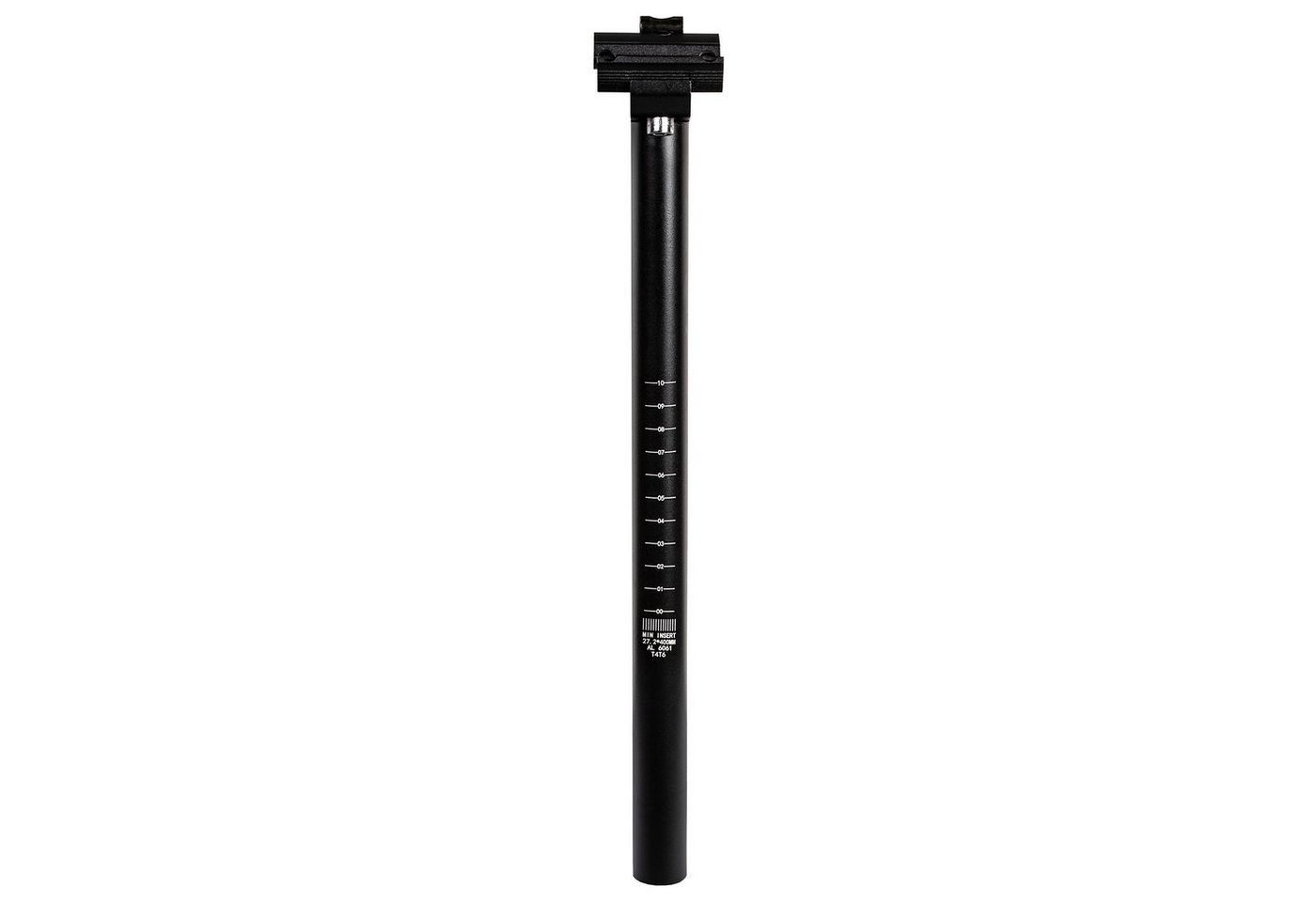 Zündapp Sattelstütze Sattelstütze (40 cm, 1 St), Patentsattelstütze Fahrrad Sattelstütze E-Bike Patent 400 mm 27,2 mm – Bild 2 von 5