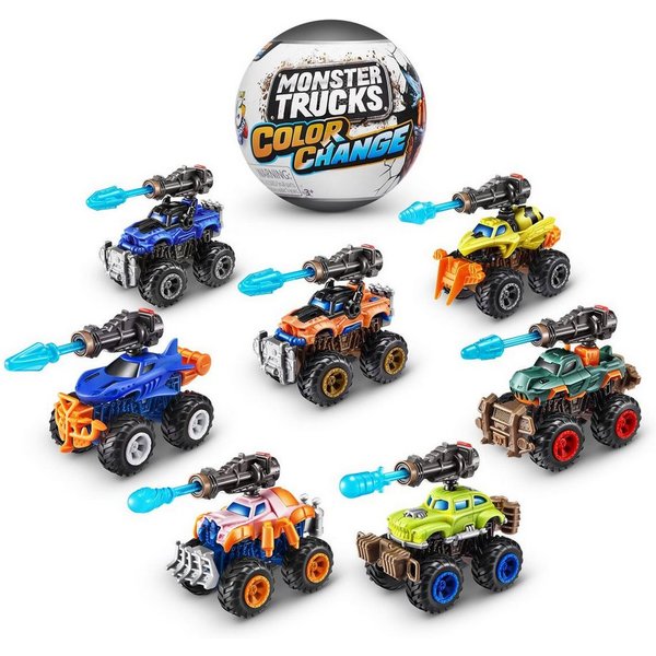 ZURU Actionfigur Überraschungskugel 5 Surprise Monster Truck Serie 3