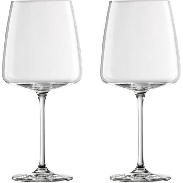 Zwiesel Glas Weinglas Weinglas samtig & üppig 2er-Set Vivid Senses, 2-tlg., Glas, 710ml, Kristallglas, spülmaschinenfest
