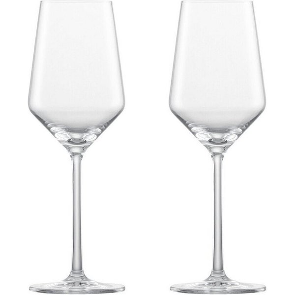 Zwiesel Glas Weißweinglas Riesling Weißweinglas 2er-Set Pure, 1-tlg., Tritan-Kristallglas, 300ml, Tritan-Kristallglas, spülmaschinenfest