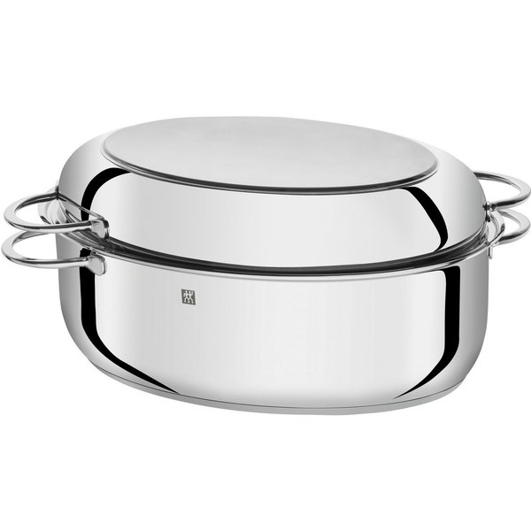 Zwilling Bräter Plus, Edelstahl 18/10 (1-tlg), SIGMA-Classic Sandwichboden, Induktionsgeeignet