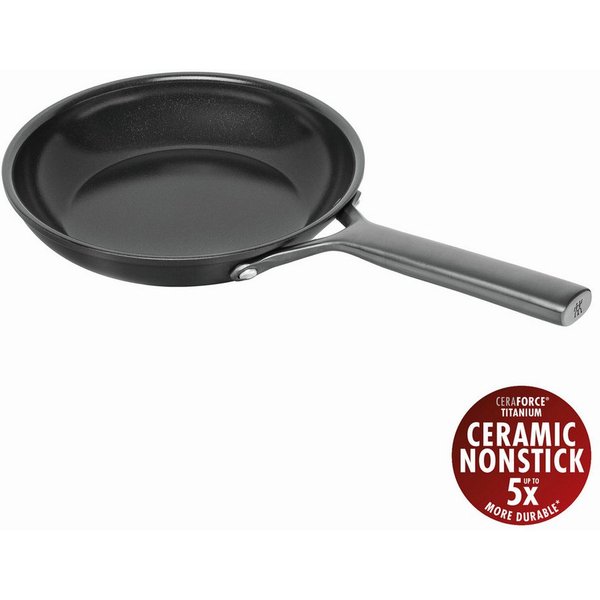 Zwilling Bratpfanne Milano, Aluminium (1-tlg), Keramik-Antihaftbeschichtung, Induktion, Made in Italy