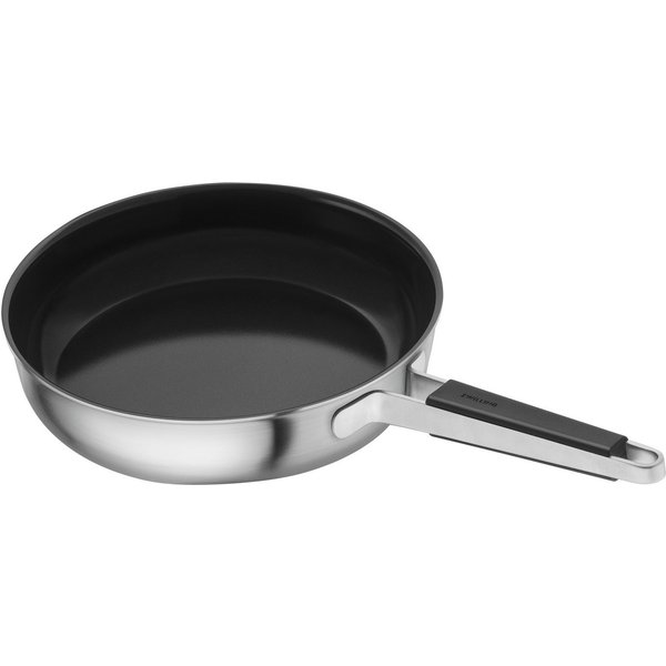 Zwilling Bratpfanne Pure, Edelstahl 18/10 (1-tlg), Keramikbeschichtung, Stay-Cool Griffe, Edelstahl