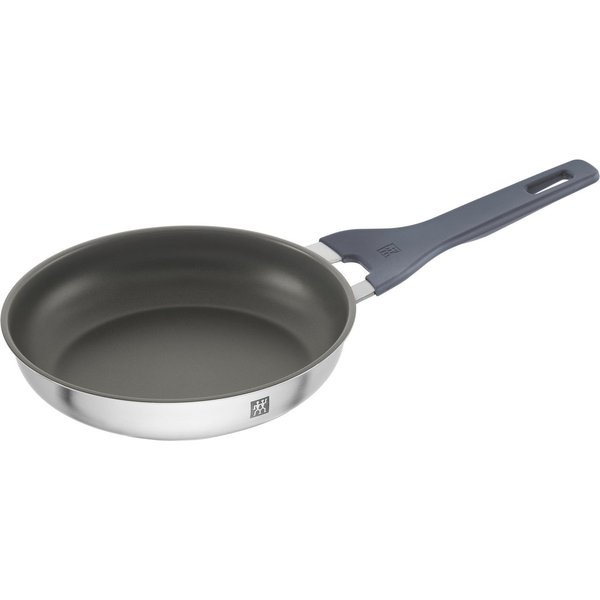 Zwilling Bratpfanne Simplify, Edelstahl 18/10 (1-tlg), Keramikbeschichtung, Stay-Cool-Griffe, Sandwichboden
